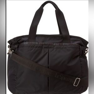 LeSportsac Ryan Baby Bag in Black